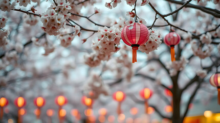 red berries in the snow