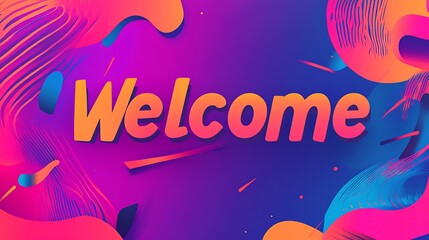 Welcome Slide - Playful and VIbrant colors