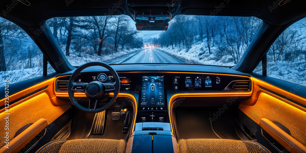 Poster ai-enabled vehicle cabin enhancing driving experience with real-time decision making and personalize