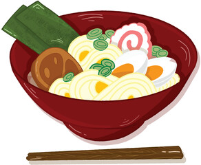 Delicious Ramen Bowl