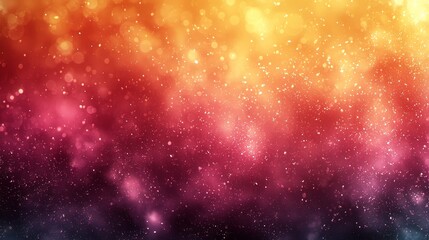 Obraz premium Dynamic colorful bokeh effect digital art background vibrant abstract warm light creative concept