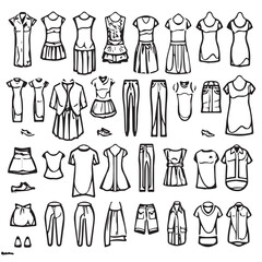 fashion, clothes, clothing, style, wear, female, woman, accessories, apparel, bag, outfit, dress, background, collection, garment, design, shop, luxury, young, store, stylish, girl, casual, white, sho
