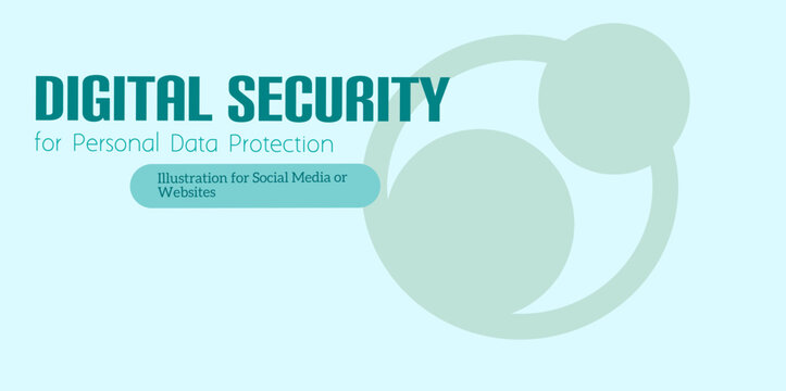 illustration Concept of data protection. Shield on computer data management and protect data. hacker attack phishing database security hacker steal personal data.vector website template website page