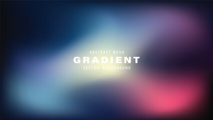 Abstract Mesh Gradient Vector Background Design Template Illustration
