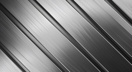 Metalowa powierzchnia z diagonalnym wzorem.