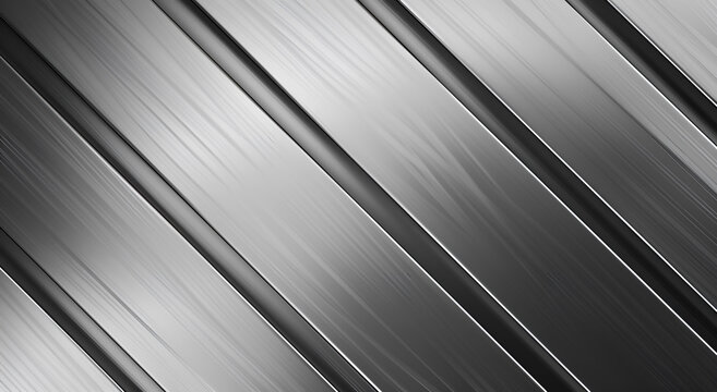 Metalowa powierzchnia z diagonalnym wzorem.