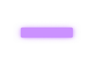 Purple glossy button isolated