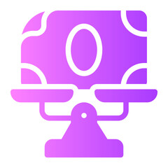 balance gradient icon