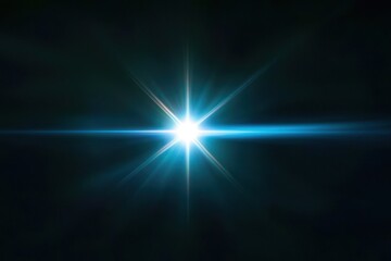 Bright starburst effect against a dark background, radiating light and energy.