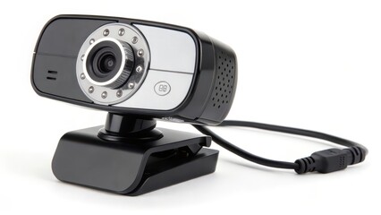 Webcam on White Background