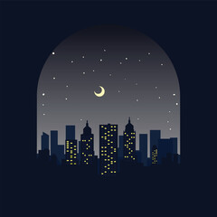 Fototapeta premium city at night