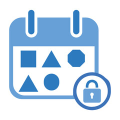 Lock Storage & Server Protection Icon