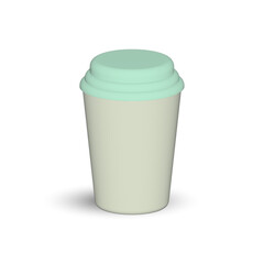 Paper cup mockup