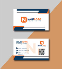 Business card design template, Clean professional business card template, visiting card, business card template.