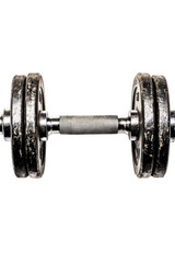 Fototapeta premium Isolated Old Dumbbell