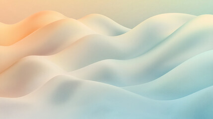 Obraz premium Abstract smooth dunes background - ai generative