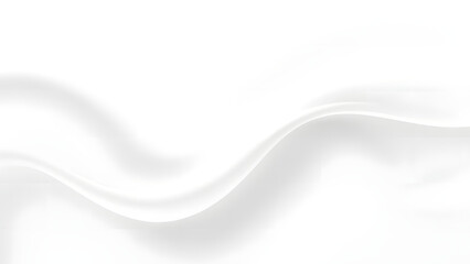 A soft, white milk splash creates a delicate pattern against a blank backdrop