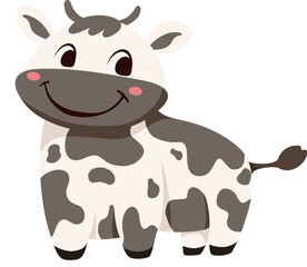 Cow svg vector illustration