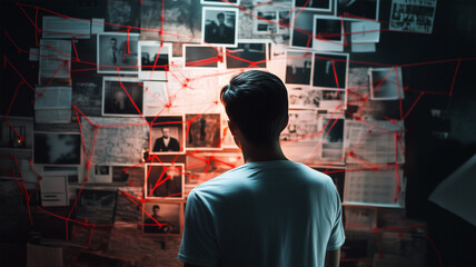 謎を解く探偵 – 事件の糸を紡ぐ