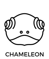 Animal icons outline black