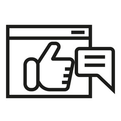 application vector icon