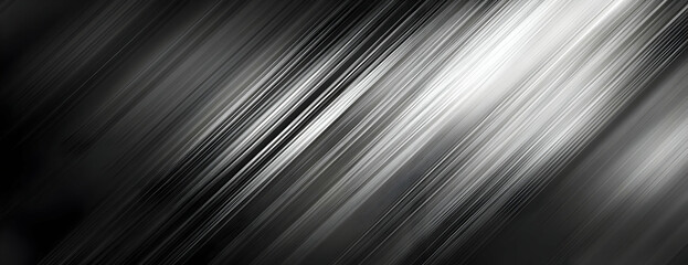 Obraz premium Diagonal lines, silver, dark, background