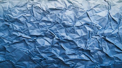 Fototapeta premium crumpled blue paper