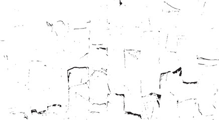 Fototapeta premium Scratched and Cracked Grunge Urban Background Texture Vector. Dust Overlay Distress Grainy Grungy Effect. Distressed Backdrop Vector Illustration. Isolated Black on White Background. EPS 10.