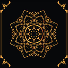 Flower Luxury mandala ramadan Style Decorative mandala.