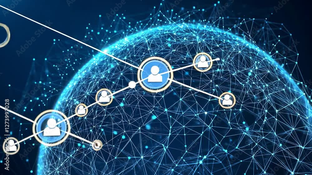 Poster global network connectivity: a visualization of worldwide interconnection