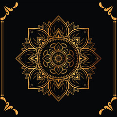 Flower Luxury mandala ramadan Style Decorative mandala.