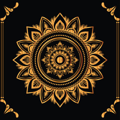 Flower Luxury mandala ramadan Style Decorative mandala.