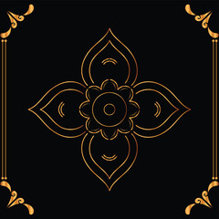 Flower Luxury mandala ramadan Style Decorative mandala.