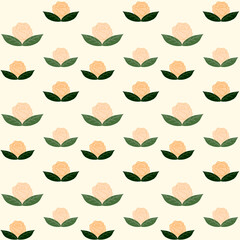 seamless pattern with leaves