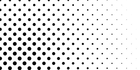 Dot pattern seamless background. Polka dot pattern template Monochrome dotted texture modern pattern. modern © Qomar