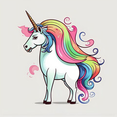 horse vector illustration unicorn 