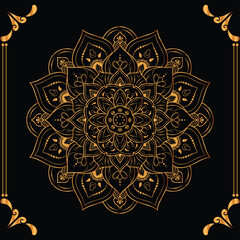 Flower Luxury mandala ramadan Style Decorative mandala.
