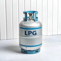 Gas tank for LPG (liquefied petroleum gas).