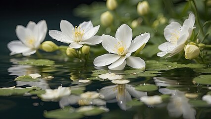 "Chrysanthemum Blossoms Flourishing in the Garden: Vibrant Autumn Colors"