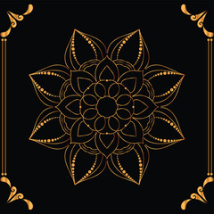 Flower Luxury mandala ramadan Style Decorative mandala.