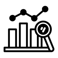 This Analytical icon is suitable for Business Motivation, Business Improvement, etc.