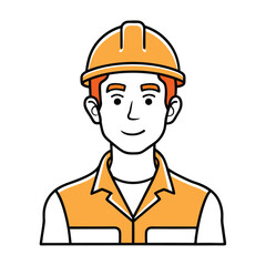 continuous single color full-body line drawing of a man