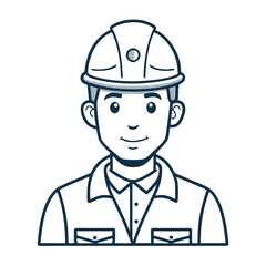 continuous single color full-body line drawing of a man