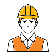 continuous single color full-body line drawing of a man