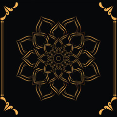 Flower Luxury mandala ramadan Style Decorative mandala.