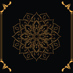 Flower Luxury mandala ramadan Style Decorative mandala.