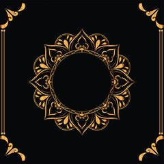 Flower Luxury mandala ramadan Style Decorative mandala.
