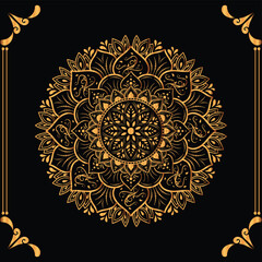 Flower Luxury mandala ramadan Style Decorative mandala.