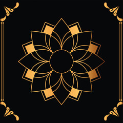 Flower Luxury mandala ramadan Style Decorative mandala.