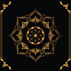 Flower Luxury mandala ramadan Style Decorative mandala.